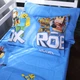 Комплект постільної білизни Mirson Двоспальний 175х210 см 17-0820 Roblox game blue Бязь (2200011551449) - зображення 4