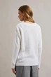 Светр жіночий MOODO 4519 S молочний - зображення 4