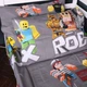 Комплект постельного белья Mirson Полуторный 143х210 см 17-0821 Roblox game gray Ranforce Elite (2200011552682) - изображение 2