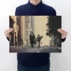 Ретро плакат Leon RESTEQ із щільного крафтового паперу 50.5x35cm. Постер Леон кілер і Матільда - зображення 1