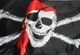 Пиратский флаг. Флаг пиратов. Jolly Roger. Флаг Череп и кости 150*90 см полиэстер. Весёлый Роджер - изображение 3
