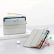 Чeхол-книжка BeCover Soft Edge TPU с креплением Apple Pencil для Apple iPad Air 11 M2 2024 11" Gray (711705) - изображение 3