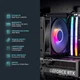Ігровий комп'ютер ASGARD Muninn (A96X.32.S10.97.10150) / AMD Ryzen 5 9600X (3.9–5.4 ГГц) / RAM 32 ГБ / SSD 1 ТБ / AMD Radeon RX 9070 - изображение 3