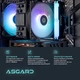 Ігровий комп'ютер ASGARD Eir (A84F.16.S15.57T.10199) / AMD Ryzen 5 8400F (4.2–4.7 ГГц) / RAM 16 ГБ / SSD 1.5 ТБ / NVIDIA GeForce RTX 5070 Ti - изображение 5