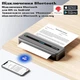 Портативный беспроводной термопринтер Phomemo M832 Bluetooth 2600mAh подходит для тату и документов White - изображение 2