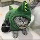 Одежда для домашних животных, костюм динозавра для котов, размер L - изображение 3