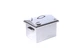 Коптильня Smoke House M DeLuxe 400х300х320 мм до 4 кг для гарячого копчення з термометром та сумкою нержавіюча сталь - зображення 3