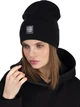 Шапка Malisa Бриз 15-1544-DX-218 54-58 Черная - изображение 4