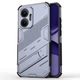 Защитный чехол с подставкой Deexe Bibercas для Xiaomi Poco F7 - Grey - изображение 1