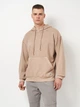 Худи мужское Reebok 3W CL ND FT HT8195 2XL Бежевое (4066751143621) - изображение 1