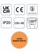 Професійна світлодіодна стрічка MW Lighting UQS COB 5 Вт/м 12В 320LED 3000K CRI90 IP20 5м (5902135162156) - зображення 4