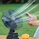 Настольный вентилятор с 2 скоростями и аккумулятором 21V портативный беспроводной для дома и кемпинга - изображение 2