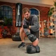 Боксерские перчатки Hop-Sport HS-BG12 12oz черные - изображение 3