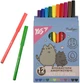 Фломастеры YES Pusheen Амортизирующие 12 цветов (650581) (5056574454911) - изображение 2