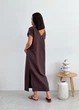 Платье женское свободного кроя ART KNIT шоколад Маргарет, XL 036882 - изображение 5