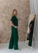 Женская футболка вязаная ART KNIT изумруд, S 040594 - изображение 2