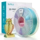 Пластик SUNLU Silk PLA+ Tri-Color Red Yellow Green, RS v3, 1.75мм, 1кг, червоний жовтий зелений - зображення 1