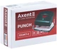 Дырокол для бумаги Axent Exakt-2 металлический 30 листов Earth colors Коралловый (3930-28-A) - изображение 5