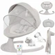 Заколисуючий центр Kidwell LUXI Light Melange електронна гойдалка дитяча шезлонг для немовлят з музикою автоматичне гойдання гойдалка для новонароджених крісло-гойдалка дитяча - зображення 1