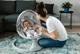 Заколисуючий центр Kidwell LUXI Light Melange електронна гойдалка дитяча шезлонг для немовлят з музикою автоматичне гойдання гойдалка для новонароджених крісло-гойдалка дитяча - зображення 2