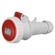 Розетка кабельна 16А, 380V, 2P+E, IP67, IDE (3701) - зображення 5