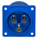 Настінна вилка 32А, 220V 2Р+E, IP44, IDE (2124) - зображення 7