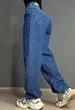 Джинсы женские It’s Basic 3144-1 бананы skater baggy 38 синие - изображение 2