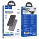 Зовнішній акумулятор HOCO Q26 Joy PD20W magnetic fast charging power bank(5000mAh) metal gray (6942007624039) - зображення 6