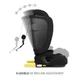 Автокресло Kinderkraft Fix2Go i-Size гр.1/2/3 9-36 кг Black, 5902533925889 - изображение 6