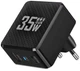Бічний настінний Зарядний пристрій Блок живлення для телефону BK306 35W USB QC3 + Type-C Зарядка для Samsung, iPhone, Xiaomi, Redmi, Huawei, Realme Придиванний Black - зображення 9