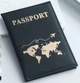 Обкладинка для паспорту книжку органайзер на закордонний паспорт Захисний чохол для паспорта 14х10см Black - зображення 4