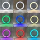 Светодиодное селфи-кольцо с RGB подсветкой Soft Ring Light MJ 300 - изображение 9
