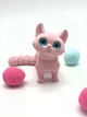 Подвижная 3д игрушка Котенок розовый - изображение 5