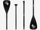 Весло KOETSU BLACK для SUP доски 2 в 1 , весло для каяка и байдарки, весло для сапа , весло для лодки - изображение 1