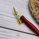 Набор для каллиграфии, леттеринга, рисунка Перьевая ручка со сменными перьями (5шт) Красный матовый - изображение 3