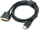 Кабель Atcom 3810 Dvi-D - HDMI шнур адаптер 2 феррита 3 метра черный - изображение 2