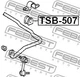 Втулка стабілізатора Febest (TSB507) - зображення 2