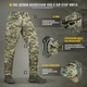 Штани ріп-стоп M-Tac Aggressor Gen.II MM14 XL/R 20003030-XL/R - зображення 7