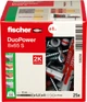 Дюбель Fischer DuoPower 538256 8 х 65 мм S із шурупом 25 шт (4048962262230) - зображення 4