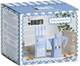 Zestaw Bialetti Kawiarka Moka Express blekitna 130 ml + Kawa mielona Perfetto Moka Mandorla 250 g (8006363095341) - obraz 2