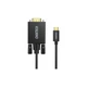 Кабель мультимедийный USB-C to VGA M 1.8m Choetech (m469810) - изображение 1