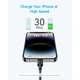 Дата кабель USB-C to Lightning 1.8m nylon 322 Anker (m469464) - зображення 2