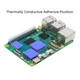 Радиатор охлаждения Raspberry Pi с вентилятором для Raspberry Pi 5 (m466258) - изображение 2