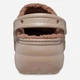 Женские кроксы утепленные Crocs Classic Platform Lined Clog W Mrm 207938-195 34-35 (W5) 21 см Коричневые (196265516438) - изображение 4