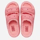 Жіночі шльопанці Crocs Classic Cozzzy Sandal HBs 207446-6XF 43-44 (M10/W12) 28 см Рожеві (196265730094) - зображення 3