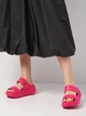 Женские шлепанцы для пляжа Crocs Crush Sandal Dgf 207670-6ZQ 43-44 (M10/W12) 28 см Розовые (198445103834) - изображение 2