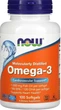 Омега-3для сердця Now Foods Omega-3 180 ЭПК/ 120 ДГК 100 гелевих капсул в упаковці (ARE-575040) - зображення 1