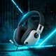 Ігрові дротові навушники Baseus GoPlay 1 + Max Gaming Wired Headphones |7.1 VSS, геймерські, подвійні 40-мм динаміки, з'ємний мікрофон, чутливість 102 дБ, підсвітка| Біло-чорний - зображення 6