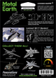 Конструктор 3D металлический Fascinations Metal Earth Самолет ВВС США Lockheed SR-71 Blackbird 45 деталей (ME1034_fascinations) - изображение 7