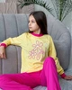 Піжама для дівчинки (підліткова) Носи своє 158 Жовтий (p-12059-133801) - изображение 5